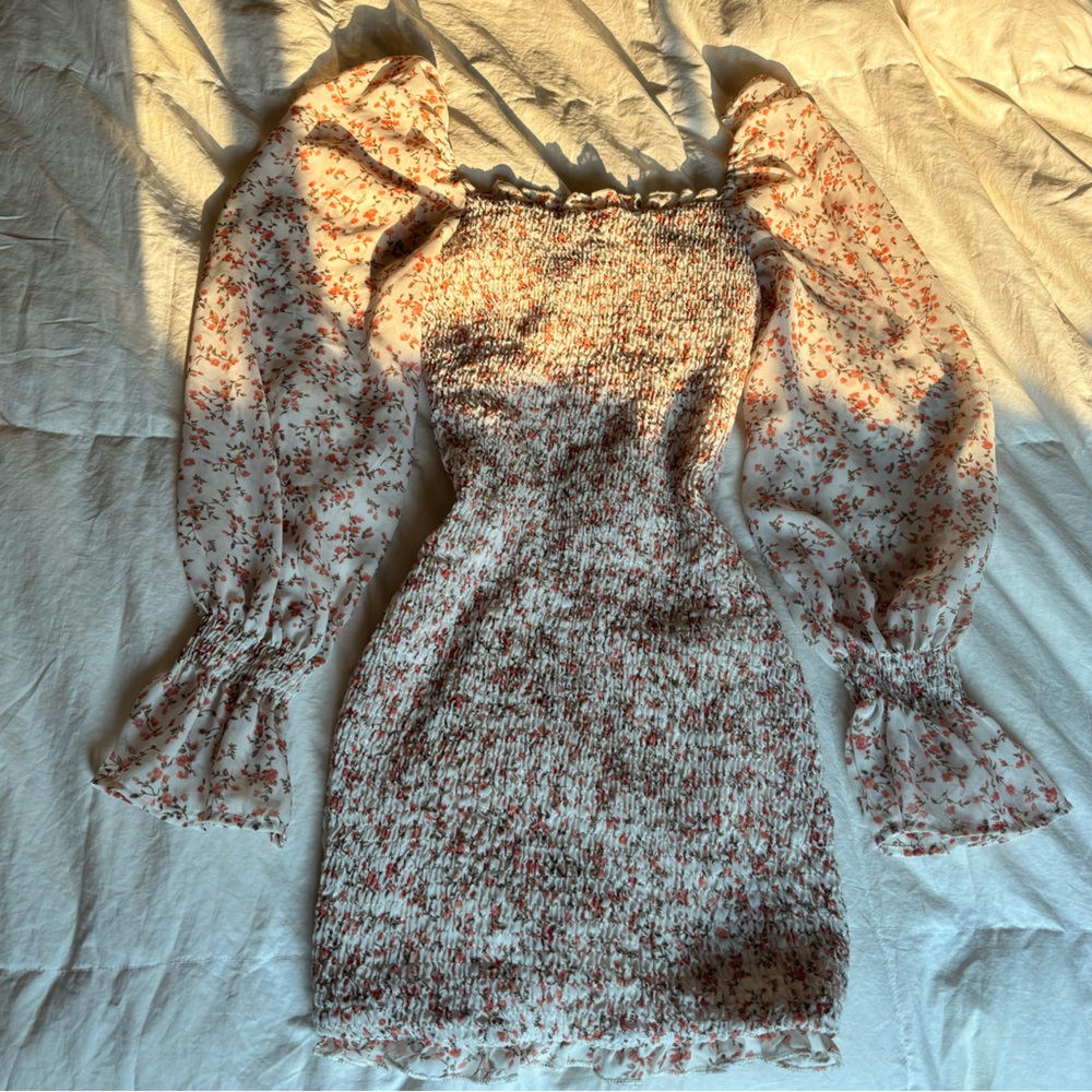 Floral boutique Mini Dress